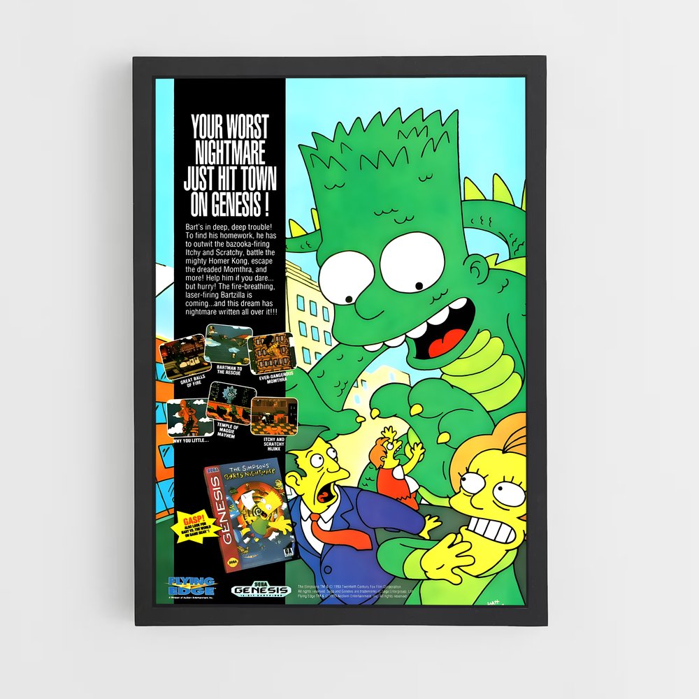 Poster Dragons de la Génèse – affiche Consoles (vue 2)
